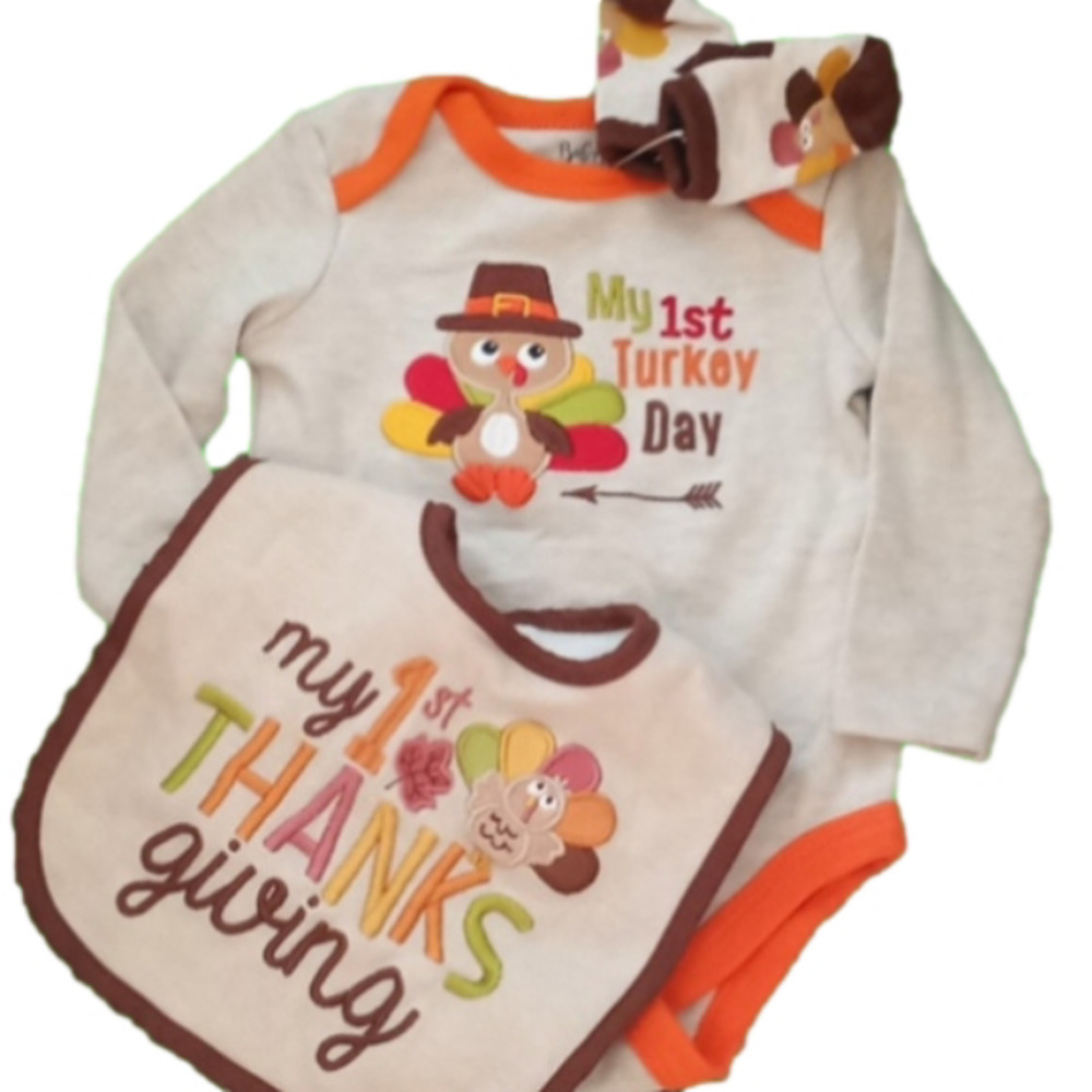 Thanksgiving 3 pc. Set  6 mos.